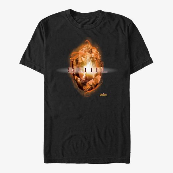 Queens Marvel Avengers: Infinity War - Soul Stone Unisex T-Shirt Black
