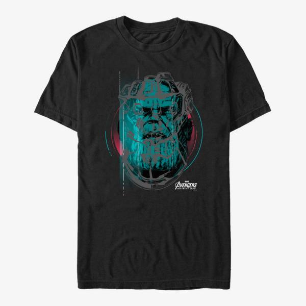 Tričko Merch Marvel Avengers: Infinity War - True Power Unisex T-Shirt Black L
