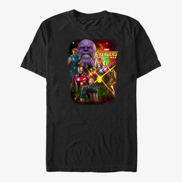 Tričko Merch Marvel Avengers: Infinity War - Ultimate Form Unisex T-Shirt Black L