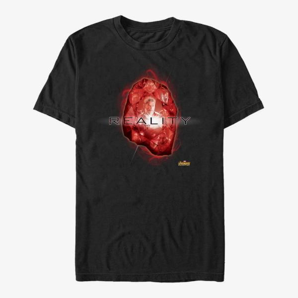Queens Marvel Avengers: Infinity War - Reality Stone Unisex T-Shirt Black
