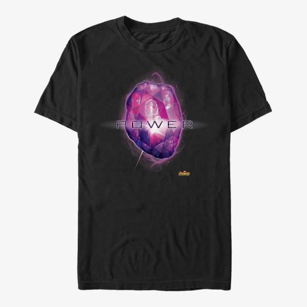 Queens Marvel Avengers: Infinity War - Power Stone Unisex T-Shirt Black