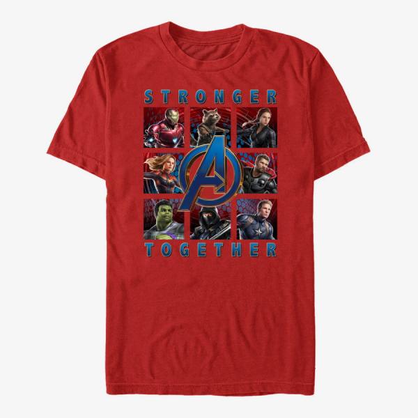 Queens Marvel Avengers Endgame - Boxes Full Of Avengers Unisex T-Shirt Red