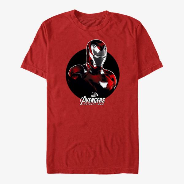 Queens Marvel Avengers: Infinity War - Ironman Alone Unisex T-Shirt Red