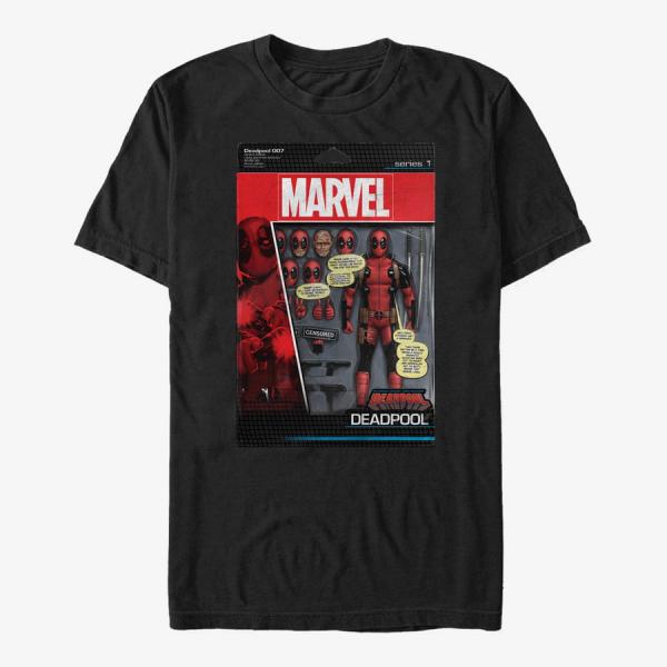 Tričko Merch Marvel Deadpool - DeadPool Toy Soldier Unisex T-Shirt Black M