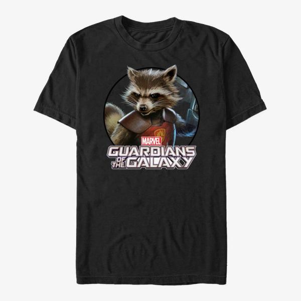 Tričko Merch Marvel GOTG 2 - Guardians2 logo Unisex T-Shirt Black S