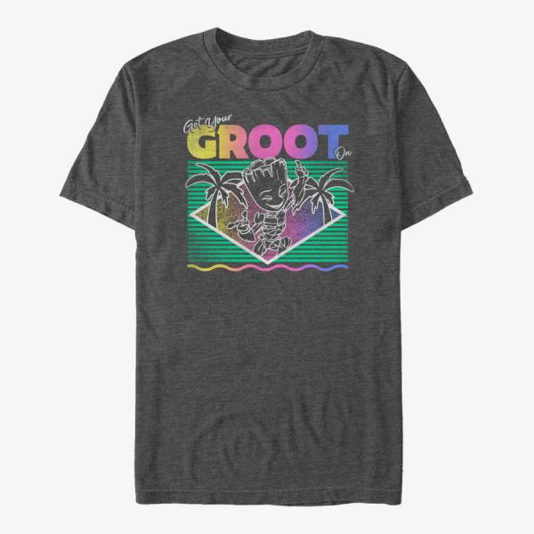 Queens Marvel GOTG Classic - The Milano Unisex T-Shirt Dark Heather Grey