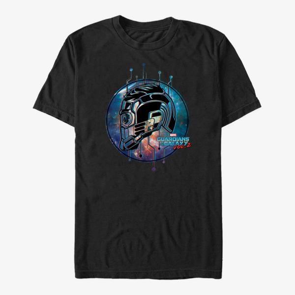 Tričko Merch Marvel GOTG 2 - Street Lord Unisex T-Shirt Black XL