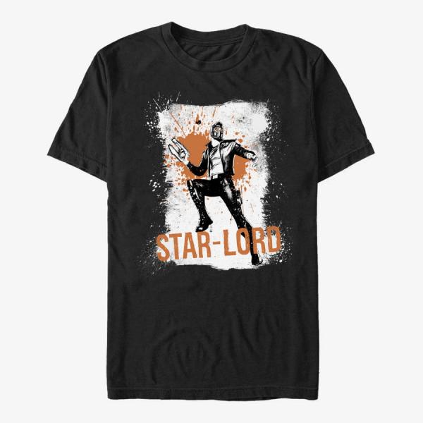 Tričko Merch Marvel GOTG Classic - Grungelord Unisex T-Shirt Black S
