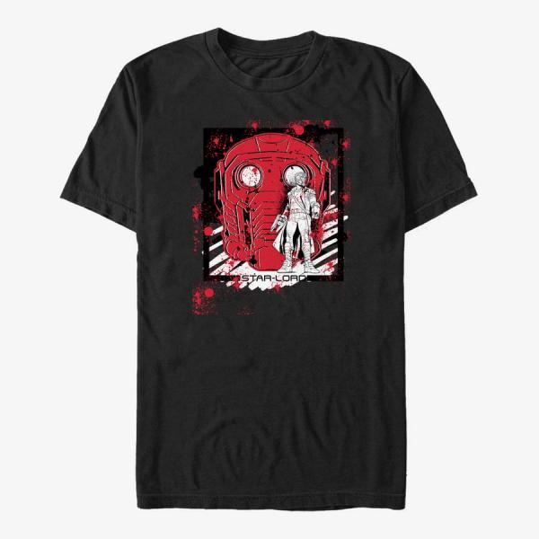 Tričko Merch Marvel GOTG 2 - Guard The Galaxy Unisex T-Shirt Black M