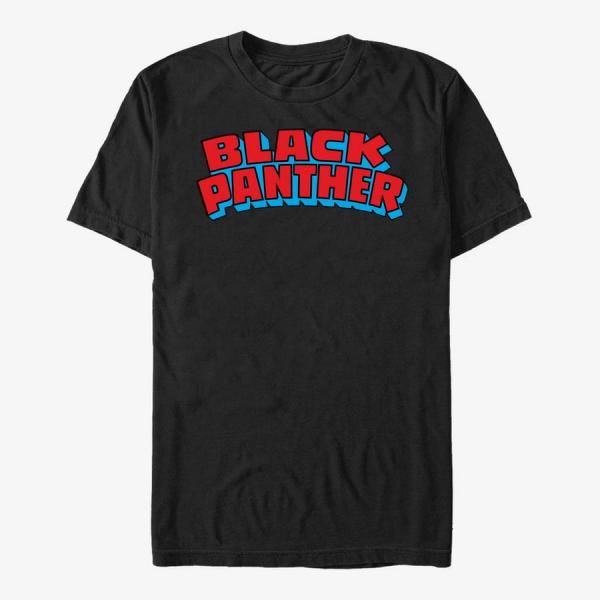 Tričko Merch Marvel Avengers Classic - Panther Logo Unisex T-Shirt Black M