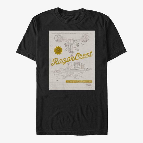 Queens Star Wars: The Mandalorian - R.Crest Unisex T-Shirt Black
