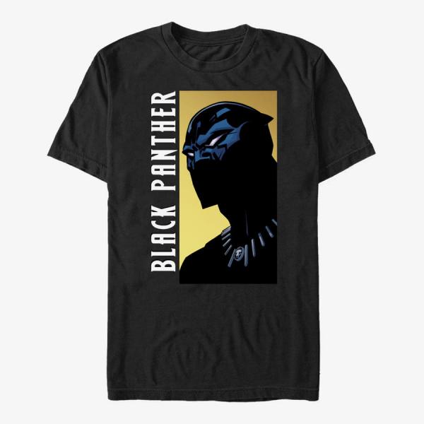 Queens Marvel Avengers Classic - Panther Name Unisex T-Shirt Black