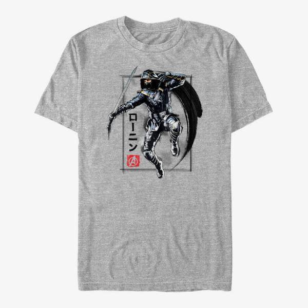 Queens Marvel Avengers Endgame - Ronin Shot Unisex T-Shirt Heather Grey