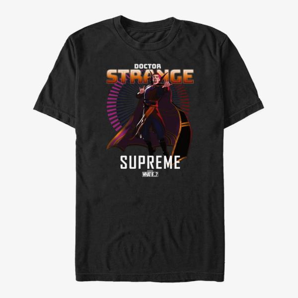 Queens Marvel What If...? - Strange If Unisex T-Shirt Black