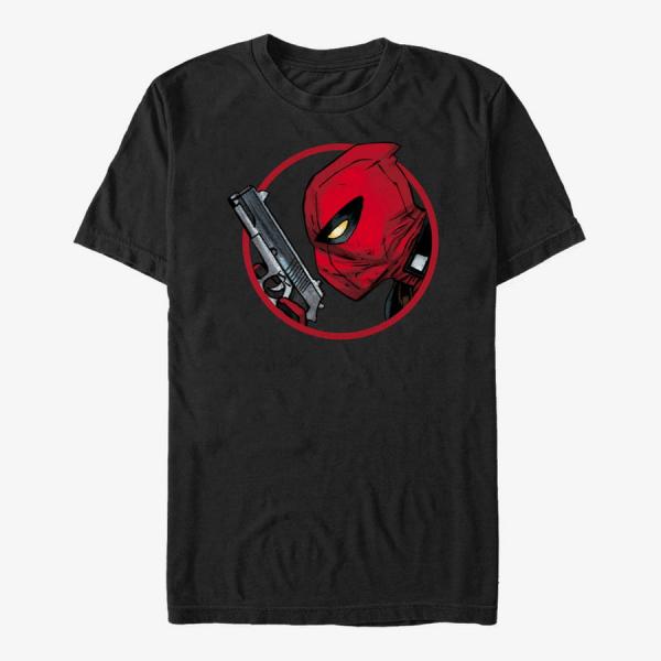 Tričko Merch Marvel Deadpool - Dead Crest Unisex T-Shirt Black M