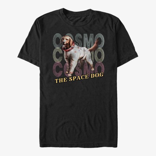 Tričko Merch Marvel Guardians of the Galaxy Vol. 3 - Space Dog Cosmo Unisex T-Shirt Black M
