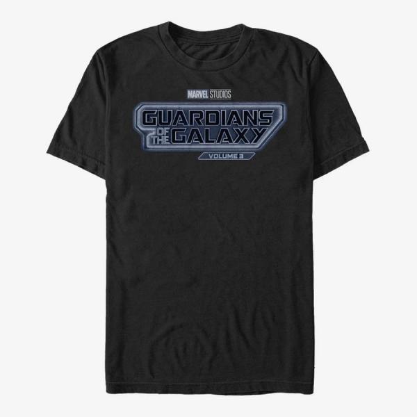 Queens Marvel Guardians of the Galaxy Vol. 3 - Guardians Stealth Logo Unisex T-Shirt Black