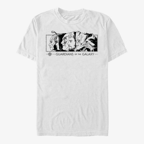 Queens Marvel Guardians of the Galaxy Vol. 3 - GuardiansProfile Unisex T-Shirt White
