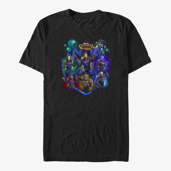 Queens Marvel Guardians of the Galaxy Vol. 3 - Galactic Guardians Unisex T-Shirt Black