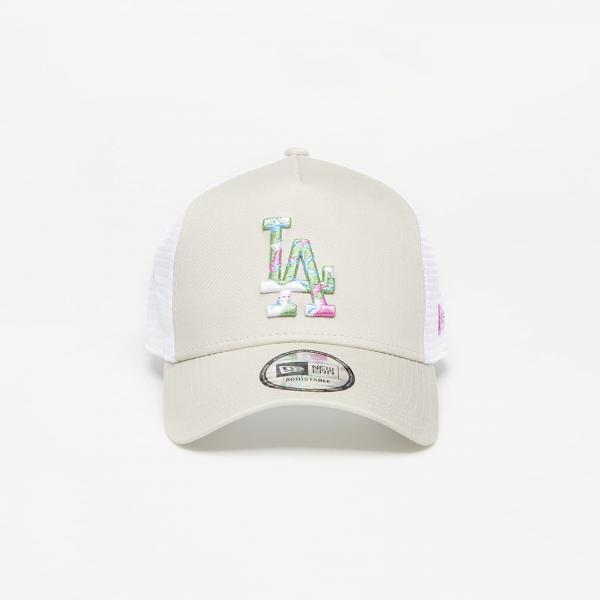 New Era 940 Af Trucker MLB Seasonal Infill Trucker Los Angeles Dodgers Stone/ Green Fig