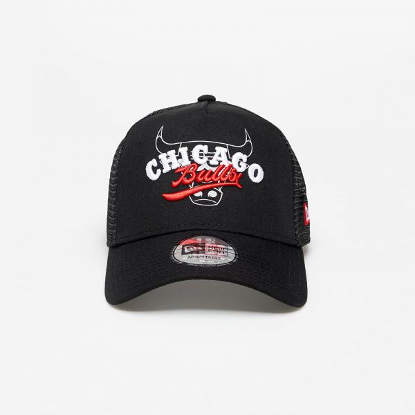 New Era 940 Af Trucker NBA Logo Overlay Trucker Chicago Bulls Black/ Optic White
