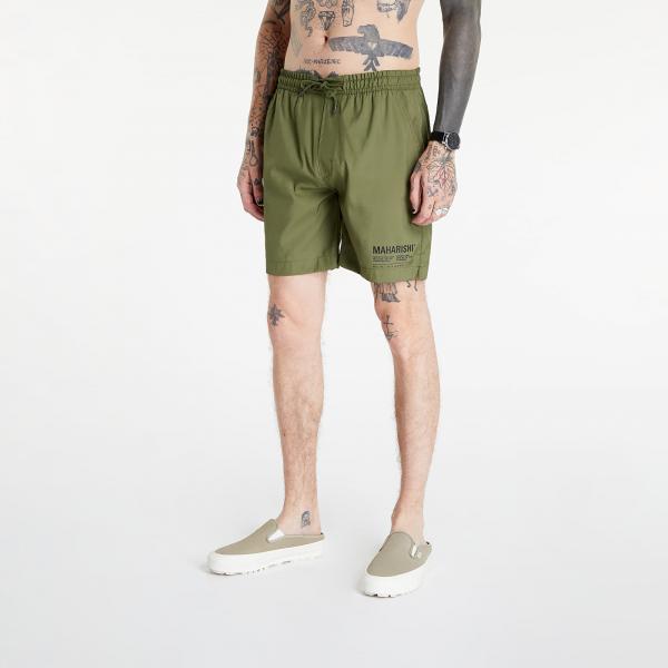 Maharishi Newlife Recycled Poly Swimshorts Olive