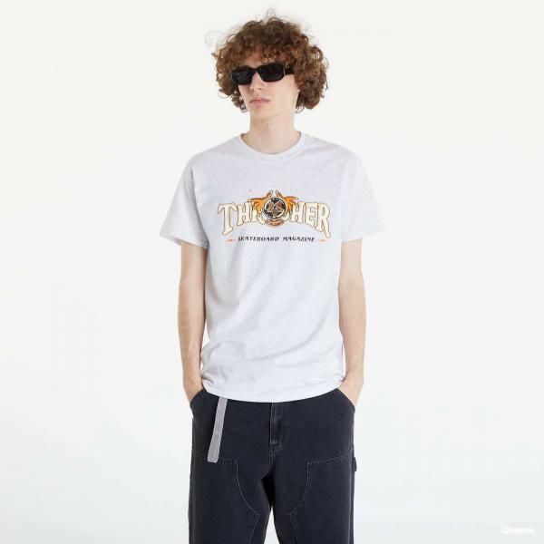 Tričko Thrasher Fortune Logo T-shirt Grey S