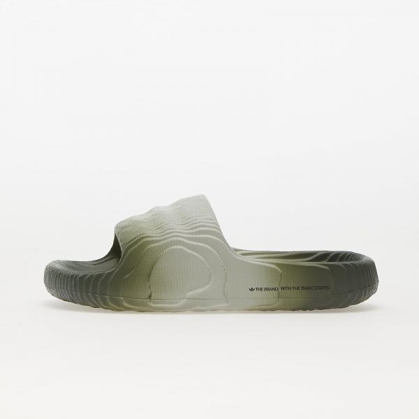Tenisky adidas Adilette 22 Wonder Silver/ Silver Green/ Core Black EUR 37