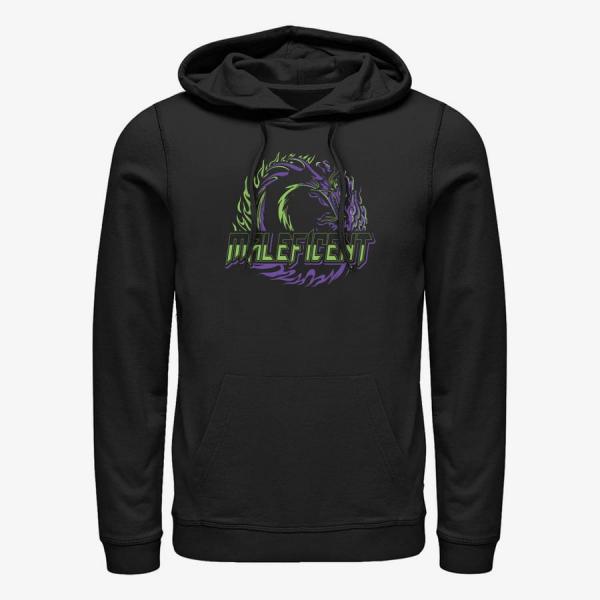Mikina Merch Disney Villains - RAVE MALEFICENT Unisex Hoodie Black XXXL