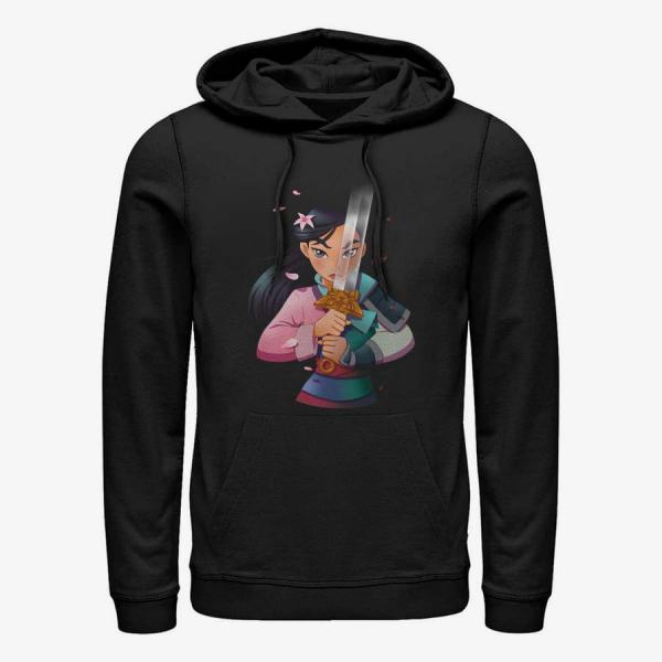 Queens Disney Mulan - Anime Mulan Unisex Hoodie Black