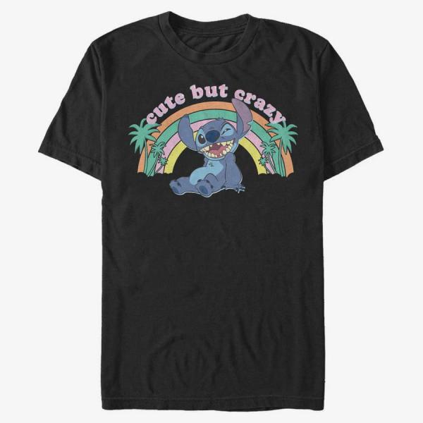 Tričko Merch Disney Lilo & Stitch - Kawaii Stitch Unisex T-Shirt Black L