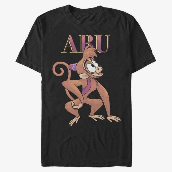 Tričko Merch Disney Aladdin - Abu Unisex T-Shirt Black S