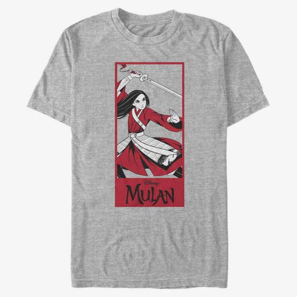Tričko Merch Disney Atlantis: The Lost Empire - Bold Spirit Unisex T-Shirt Heather Grey S