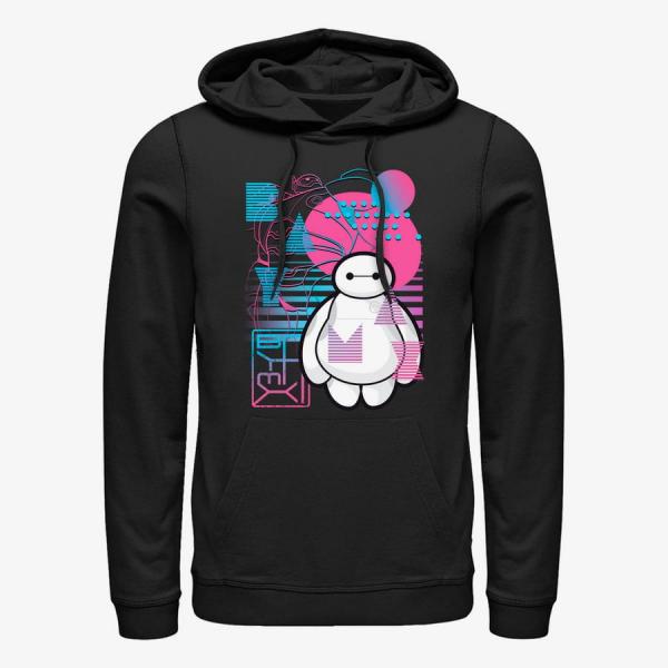 Queens Disney Big Hero 6 Movie - Baymax Electric Unisex Hoodie Black