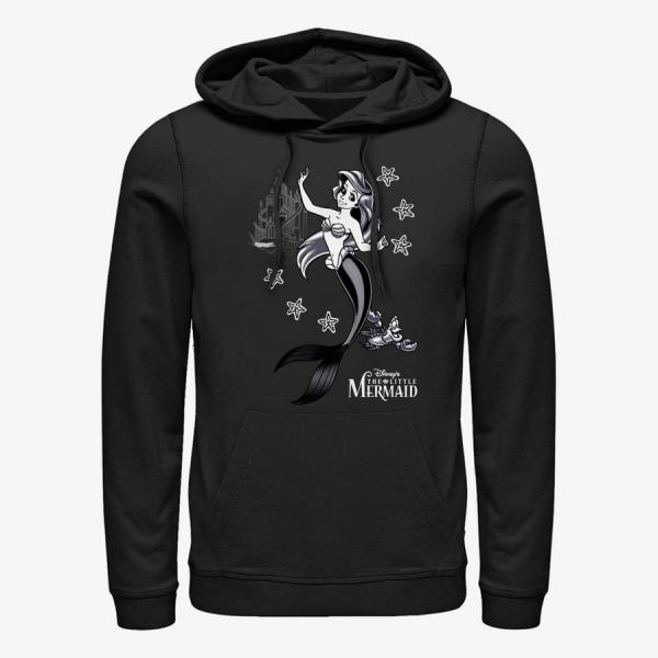 Queens Disney The Little Mermaid - Ariel Flash Unisex Hoodie Black