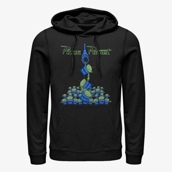 Queens Disney Toy Story 1-3 - Alien Planet Unisex Hoodie Black