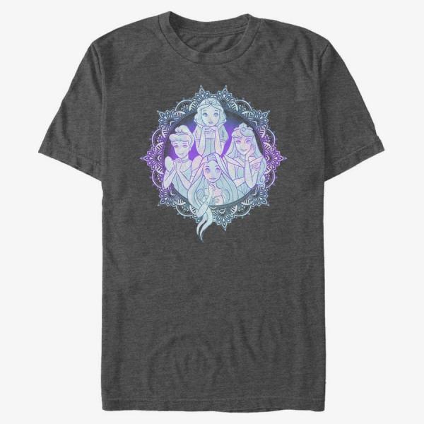 Tričko Merch Disney Princess - Princess Hennae Unisex T-Shirt Dark Heather Grey XL