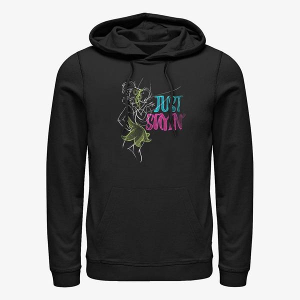 Queens Disney Peter Pan - Just Sayin Tink Unisex Hoodie Black