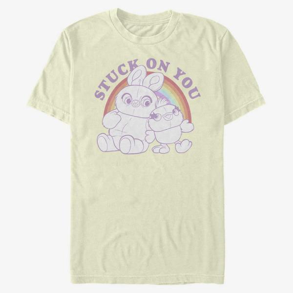 Tričko Merch Disney Toy Story 4 - Rainbow Pals Unisex T-Shirt Natural S
