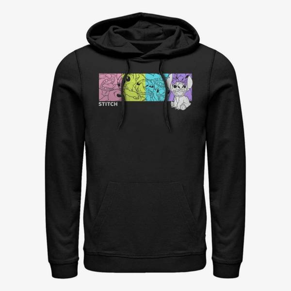 Queens Disney Lilo & Stitch - Stitch Box Unisex Hoodie Black