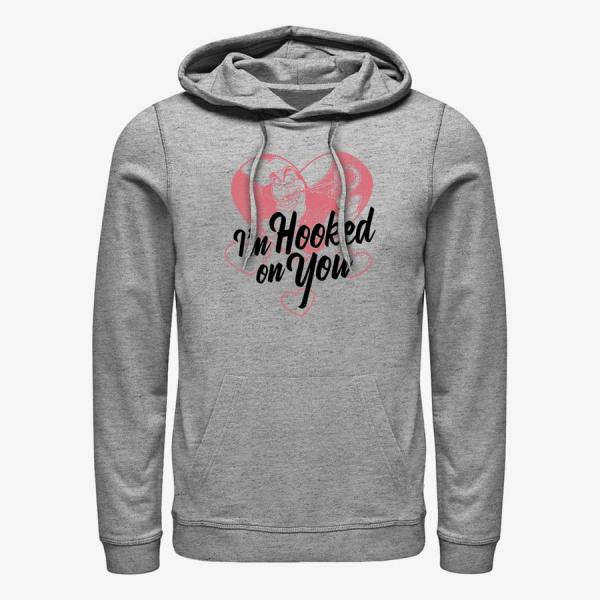 Queens Disney Villains - Hooked on You Unisex Hoodie Heather Grey