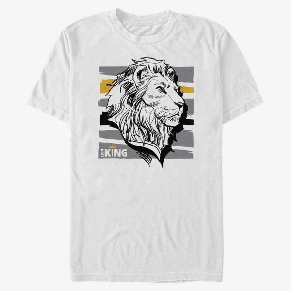 Queens Disney Lion King - King Unisex T-Shirt White