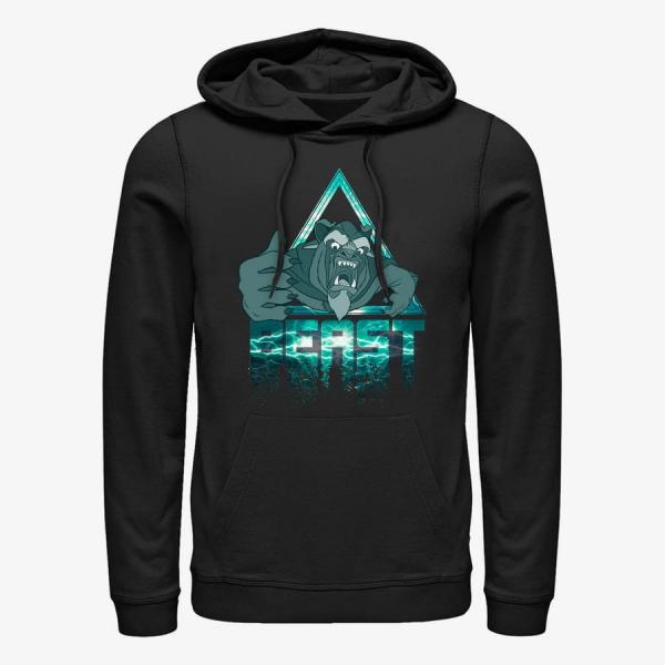 Queens Disney Beauty & The Beast - BEAST Unisex Hoodie Black