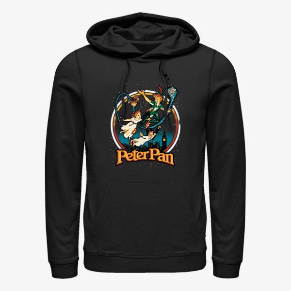 Queens Disney Peter Pan - London Flyin Unisex Hoodie Black