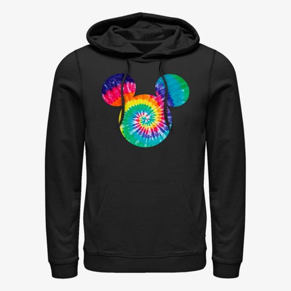 Queens Disney Classic Mickey - Mickey Tie Dye Fill Unisex Hoodie Black