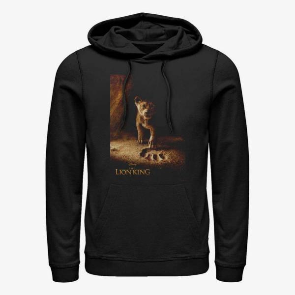 Mikina Merch Disney Lion King - Simba Poster Unisex Hoodie Black M