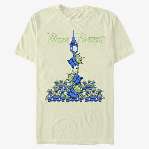 Queens Disney Toy Story 1-3 - Alien Planet Unisex T-Shirt Natural