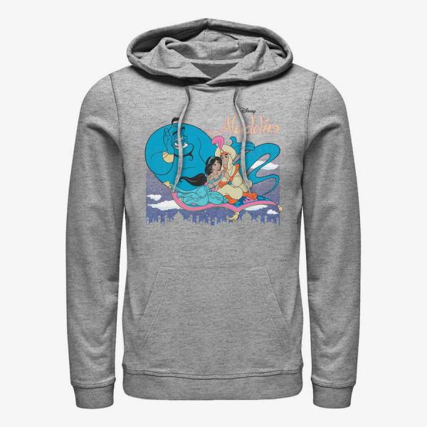 Mikina Merch Disney Aladdin - ALADDIN CLASSIC Unisex Hoodie Heather Grey XXL
