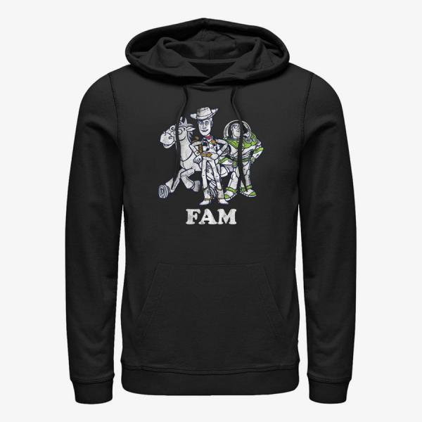 Mikina Merch Disney Pixar Toy Story - FAM Unisex Hoodie Black M