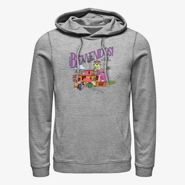 Queens Disney Encanto - Destination Casa Unisex Hoodie Heather Grey